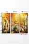 Wallity Cuadro Decorativo de MDF Multicolor (3 Piezas)
